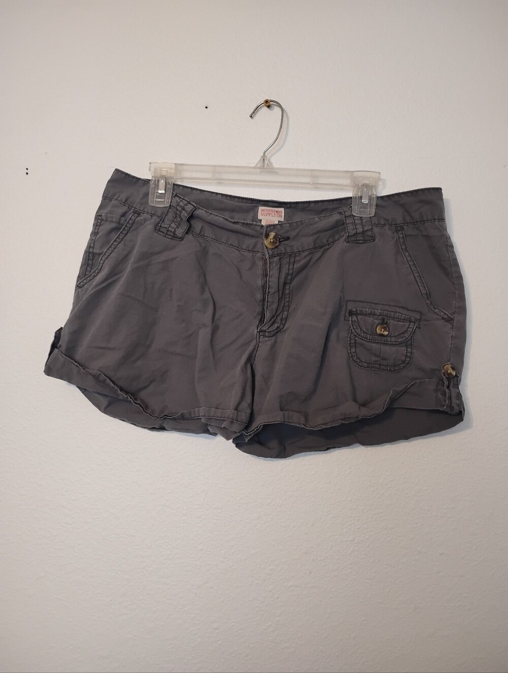 Women's Mossimo Supply Co Grey Cargo Shorts